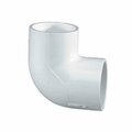 Thrifco Plumbing 3/4 Inch Slip x Slip PVC 90 Degree Elbow SCH 40 8114064